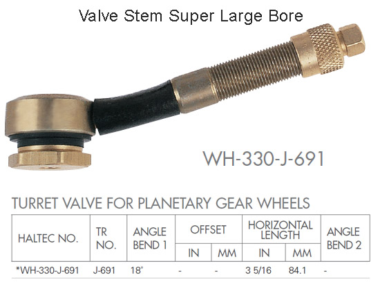 Valve Super Large Bore Haltec WH-330-J-691
